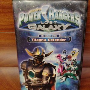 Saban's Power Rangers Lost Galaxy The Return of the Magna Defender VHS Tape